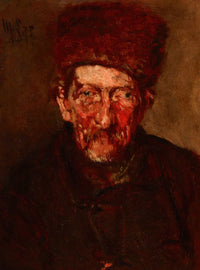 Study Bust Of A Man by Max Liebermann