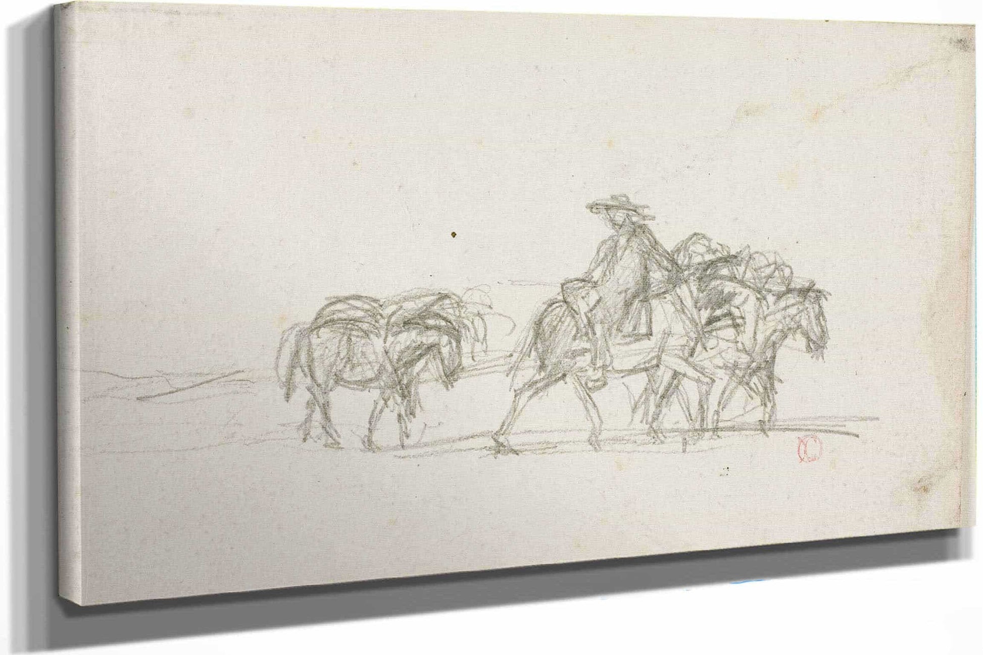 Study by Charles Francois Daubigny