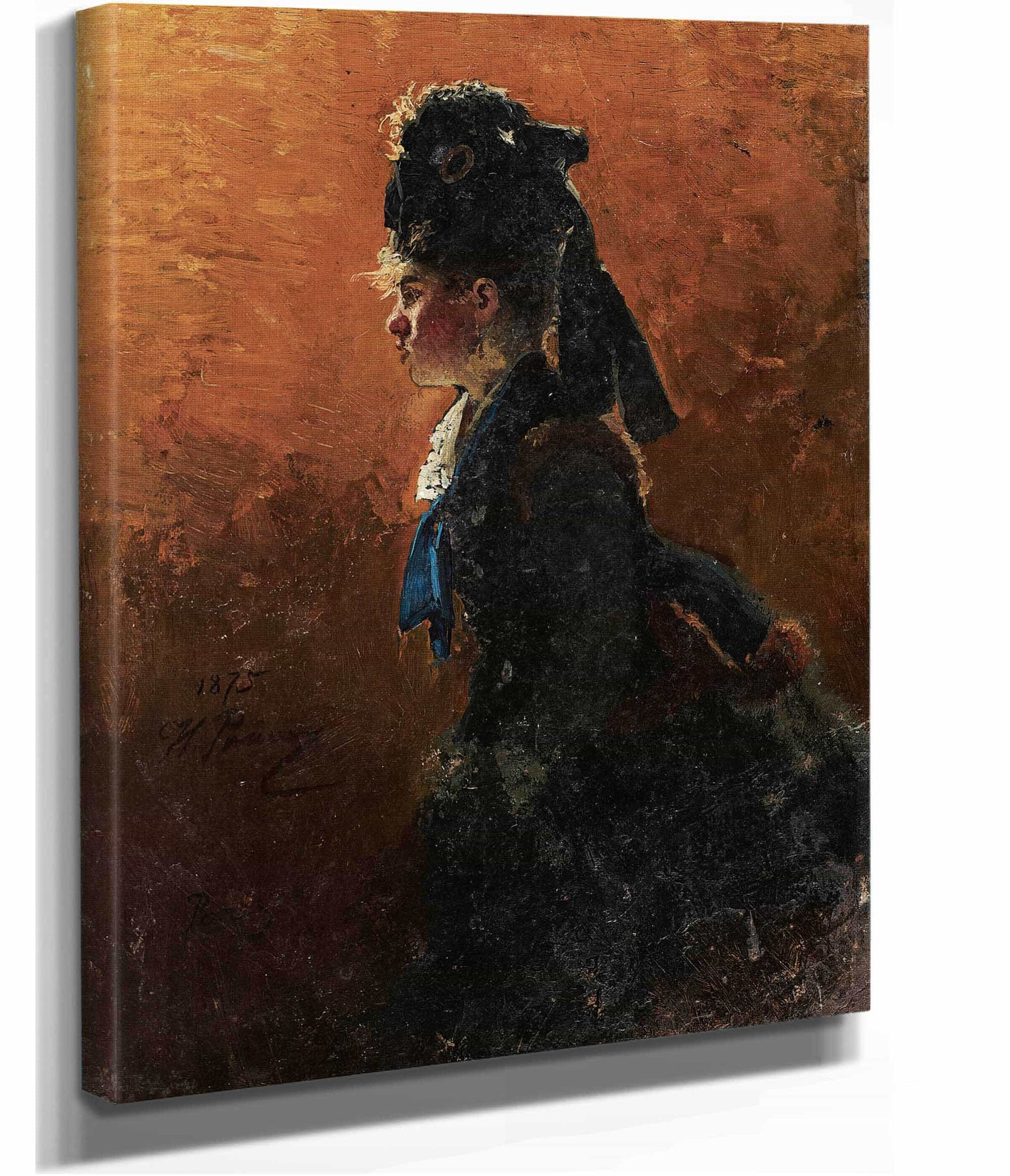 Study For A Parisian Cafe by Ilya Efimovich Repin