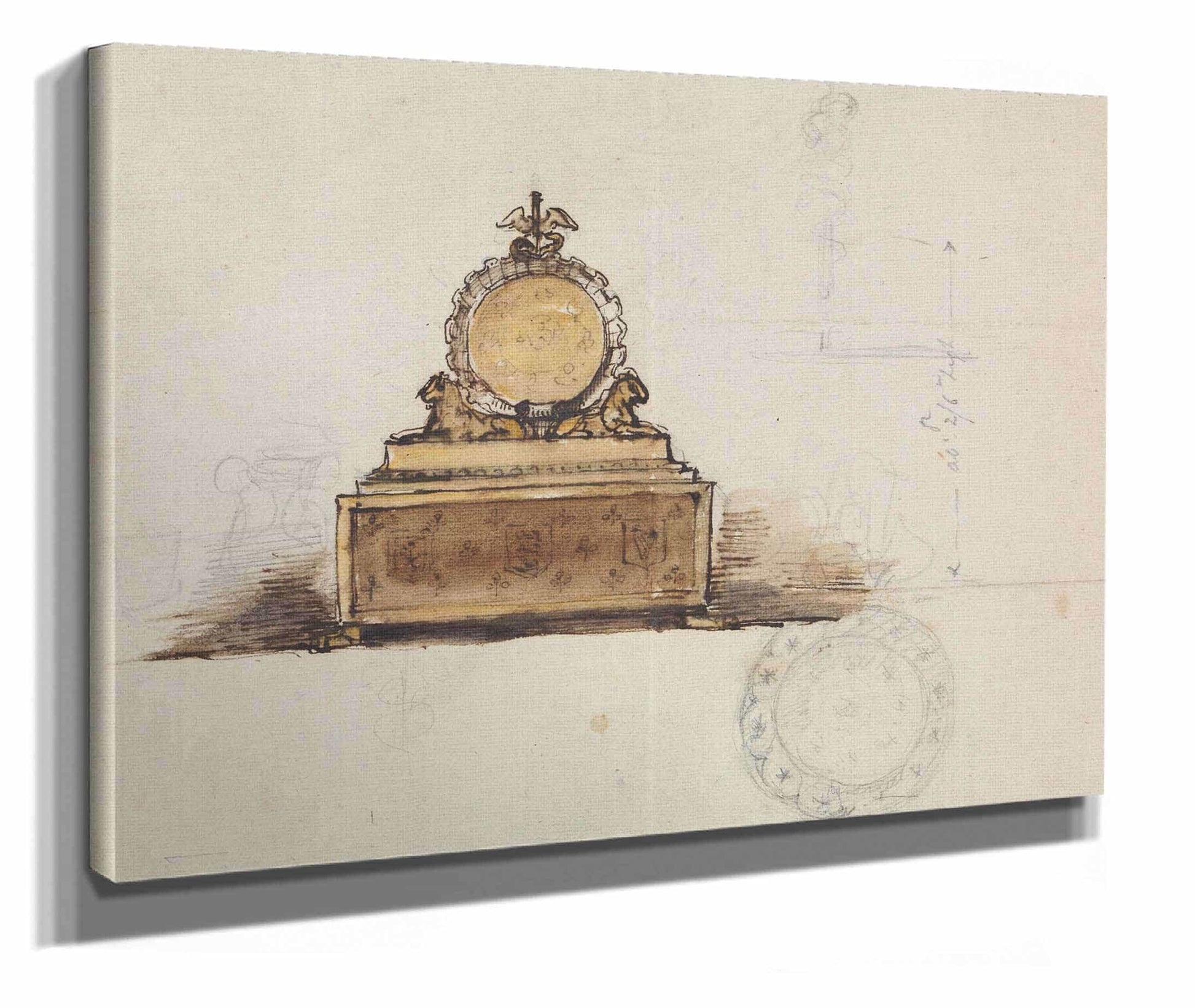 Study For A Piece Of Furniture by Robert Smirke