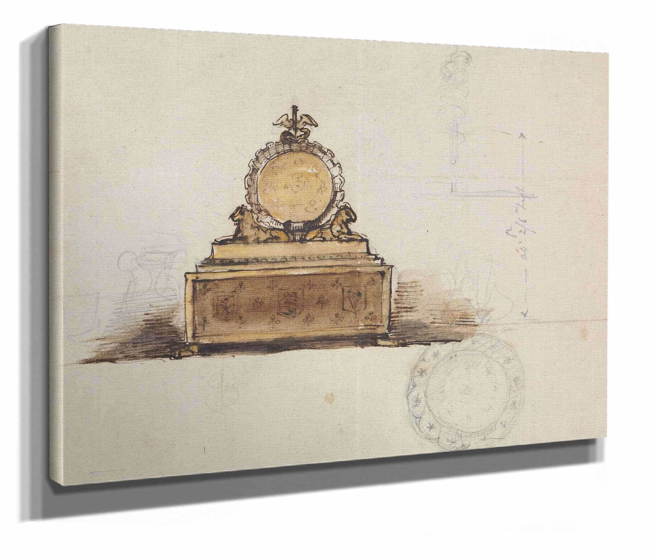 Study For A Piece Of Furniture by Robert Smirke