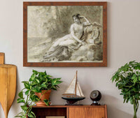 Study For A Portrait Of Empress Josephine by Pierre Paul Prudhon