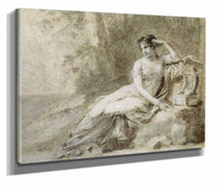 Study For A Portrait Of Empress Josephine by Pierre Paul Prudhon