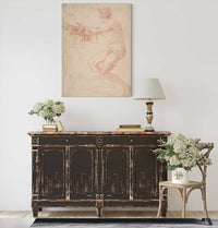 Study For A Raising Of Lazarus   by Salvator Rosa