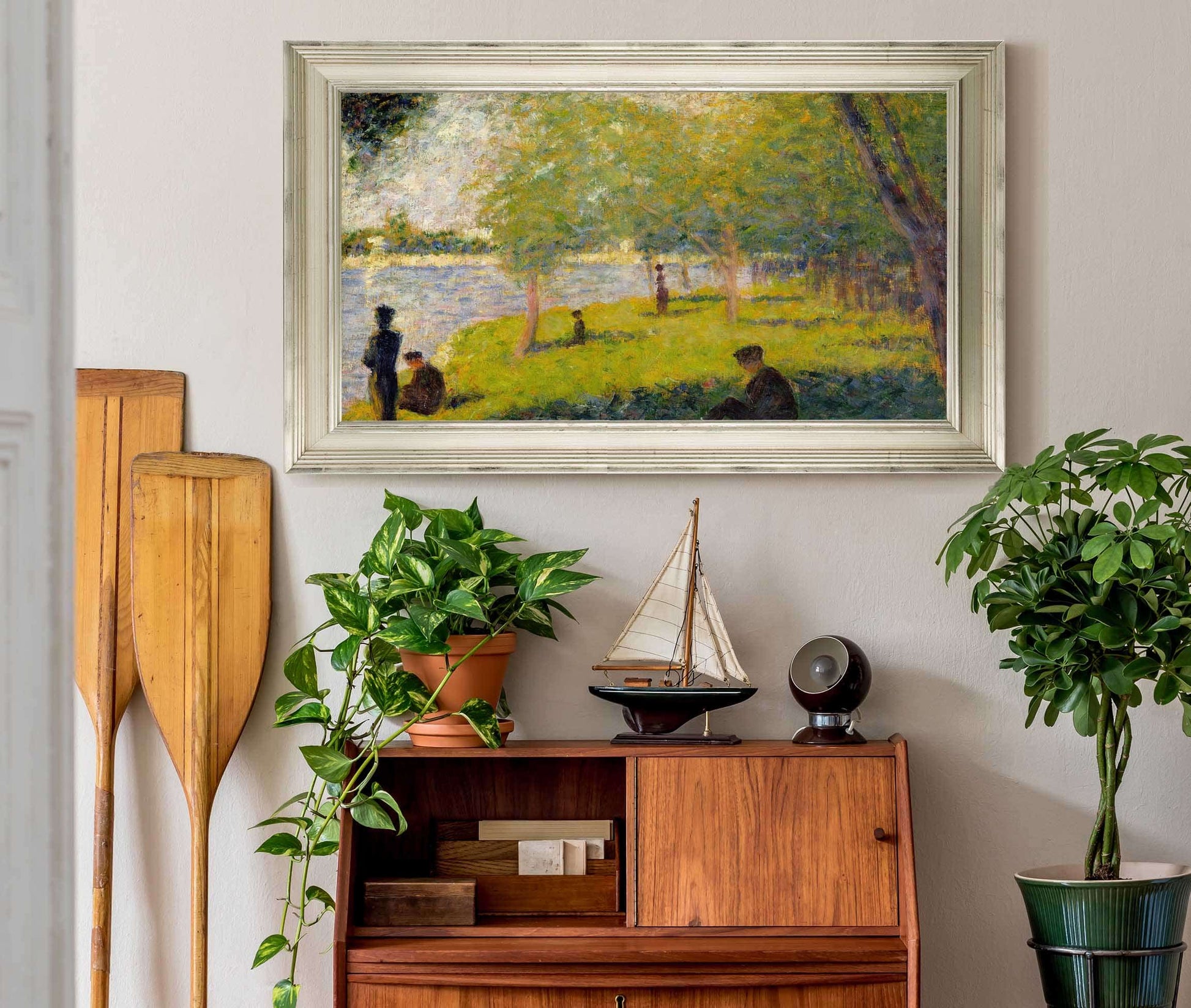 Study For A Sunday On La Grande Jatte by Georges Seurat