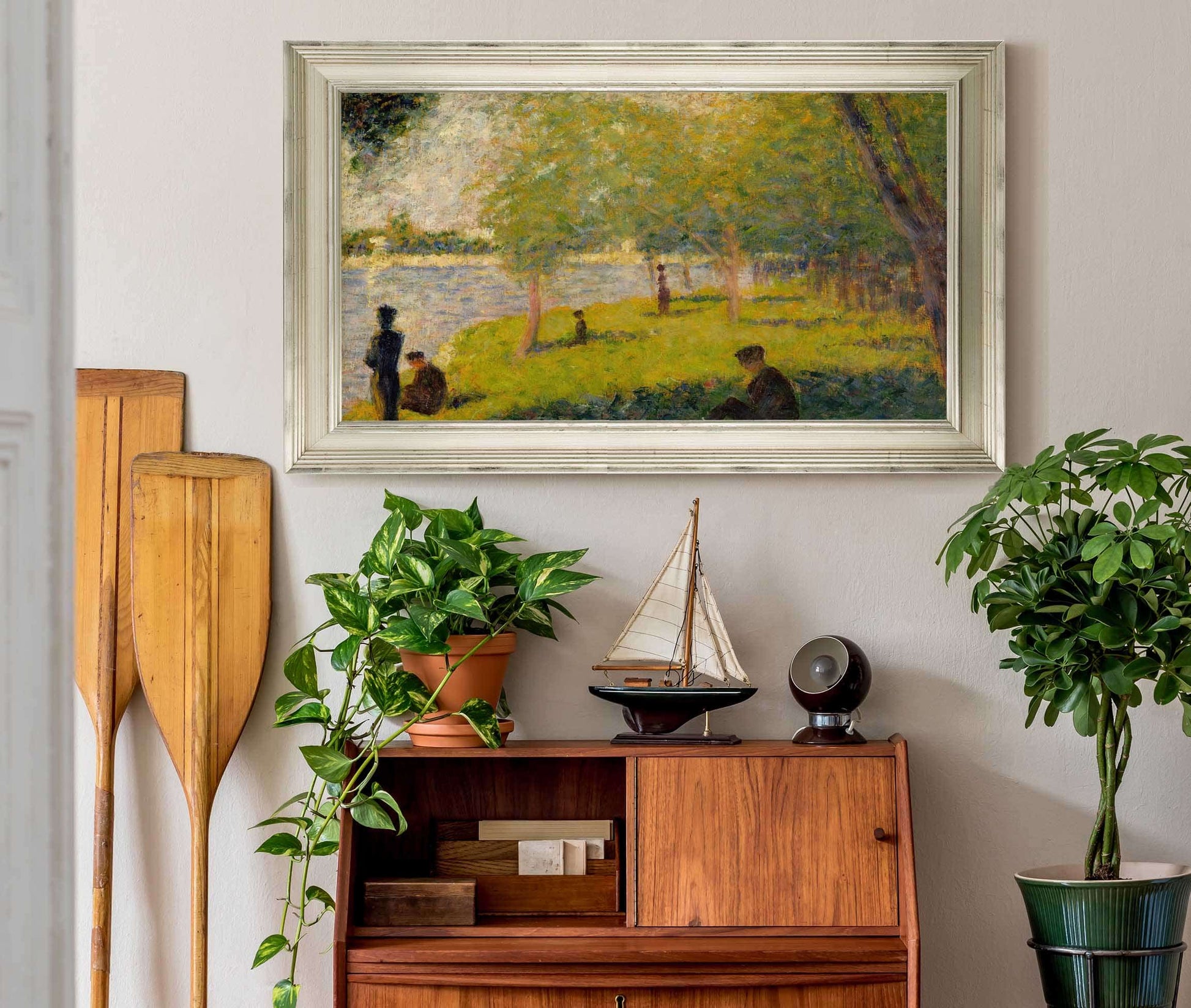 Study For A Sunday On La Grande Jatte by Georges Seurat