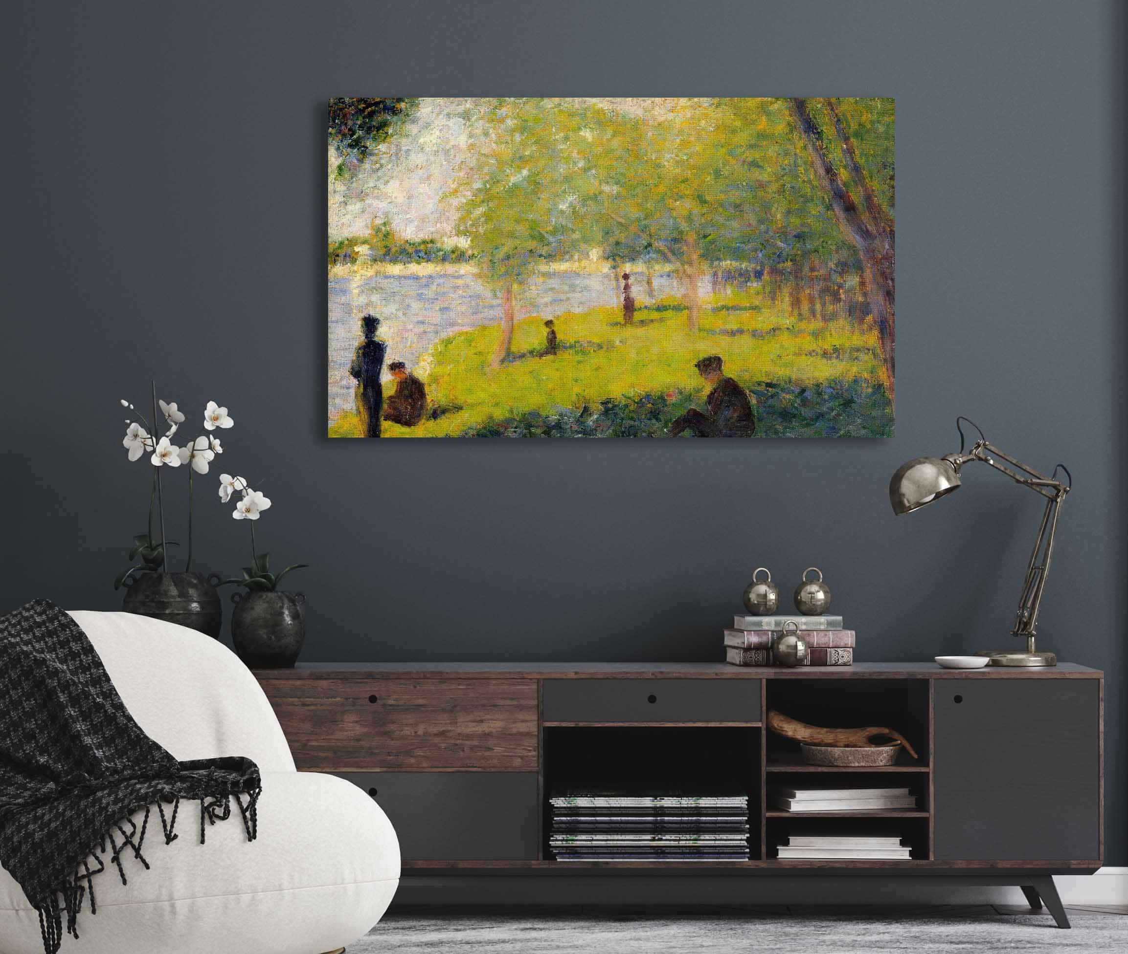 Study For A Sunday On La Grande Jatte by Georges Seurat