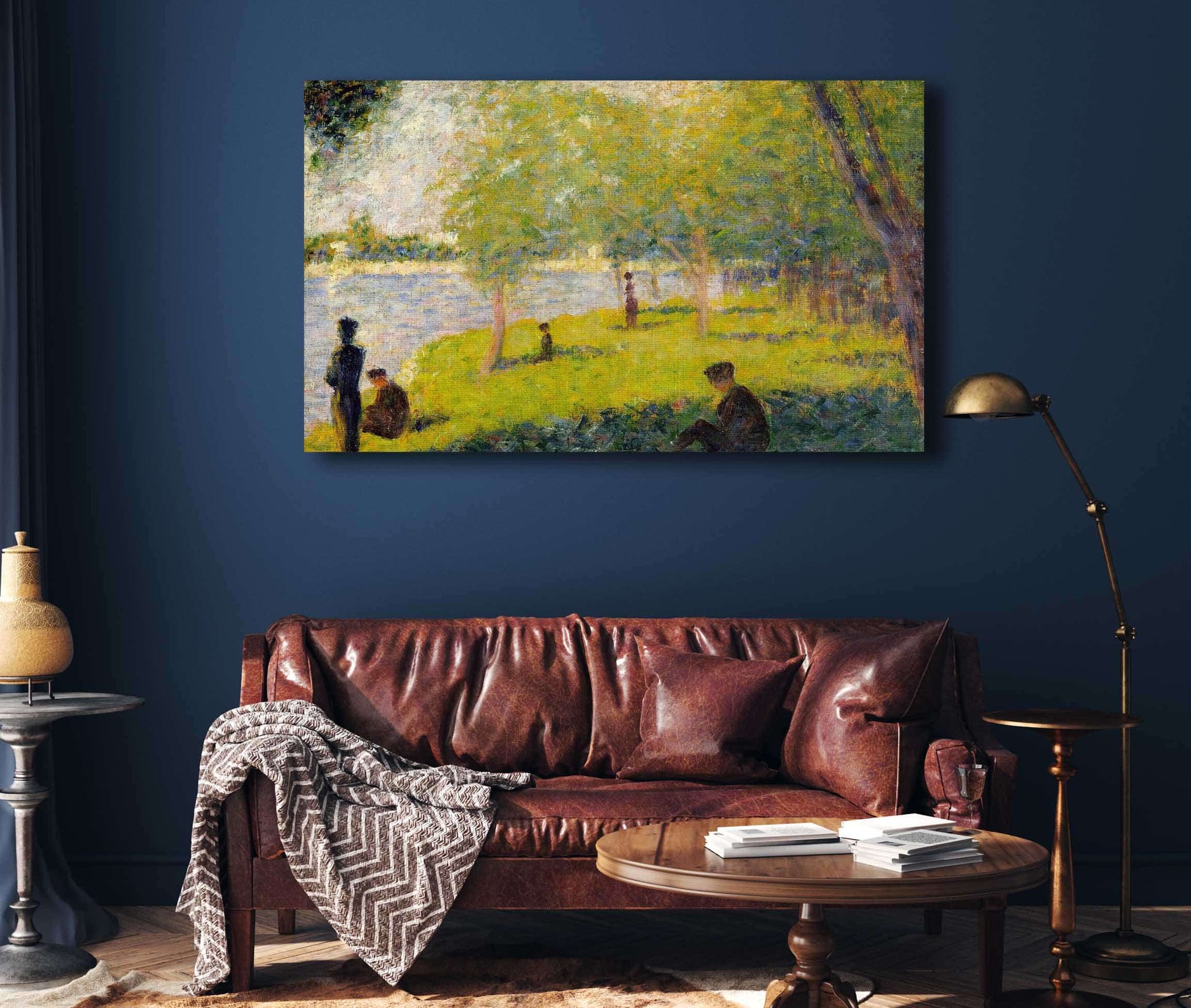 Study For A Sunday On La Grande Jatte by Georges Seurat