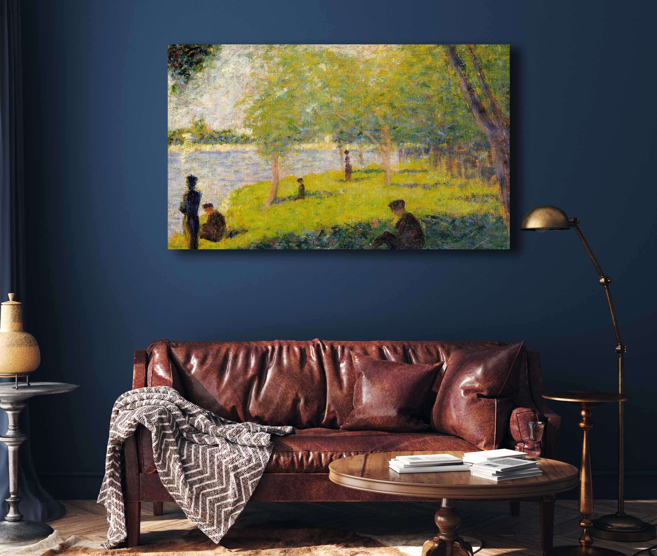 Study For A Sunday On La Grande Jatte by Georges Seurat