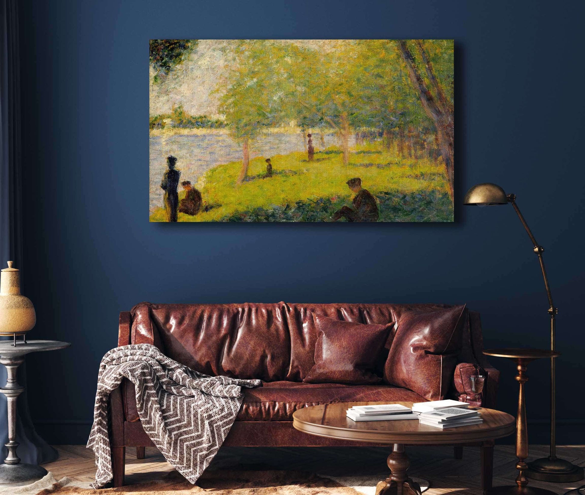 Study For A Sunday On La Grande Jatte by Georges Seurat