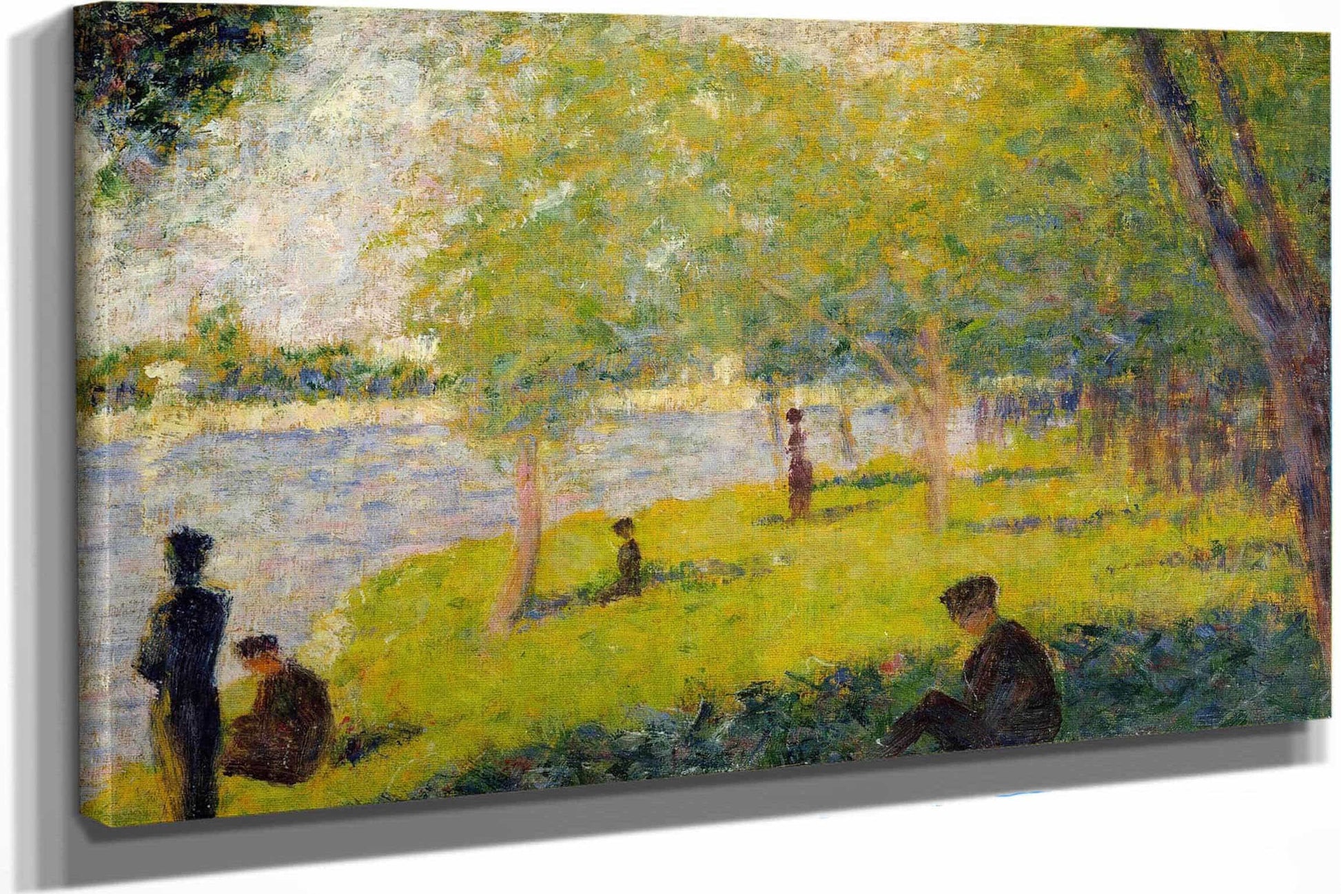 Study For A Sunday On La Grande Jatte by Georges Seurat