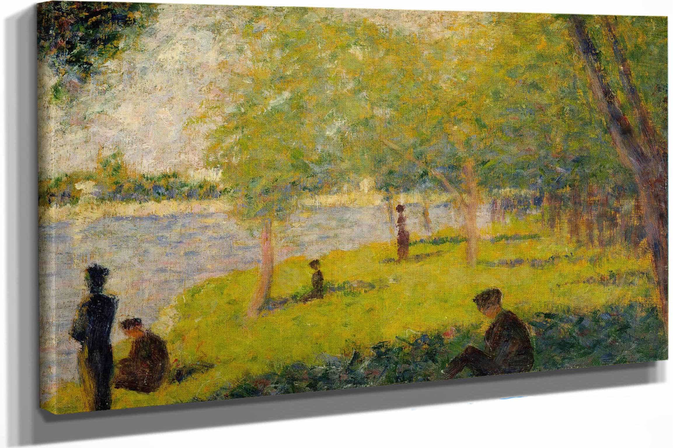 Study For A Sunday On La Grande Jatte by Georges Seurat