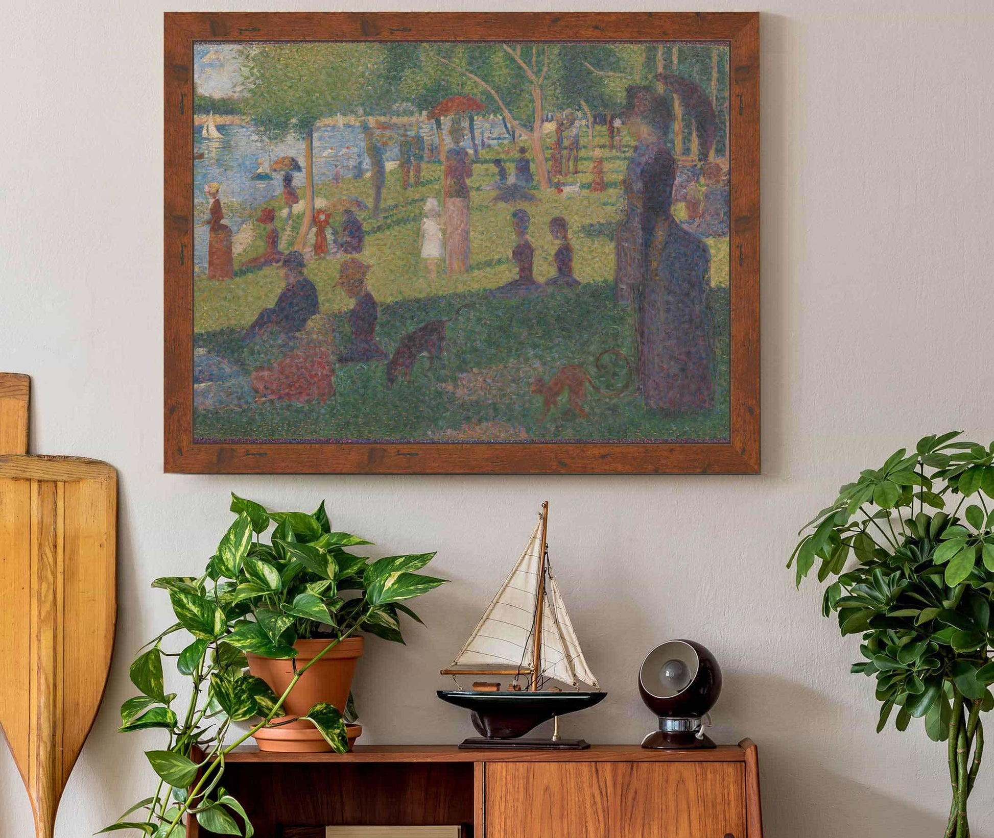 Study For A Sunday On La Grande Jatte by Georges Seurat