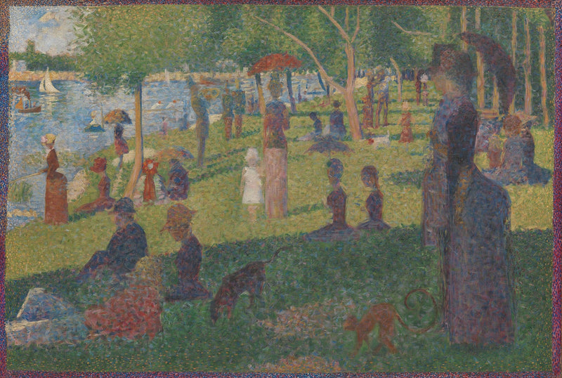 Study For A Sunday On La Grande Jatte by Georges Seurat