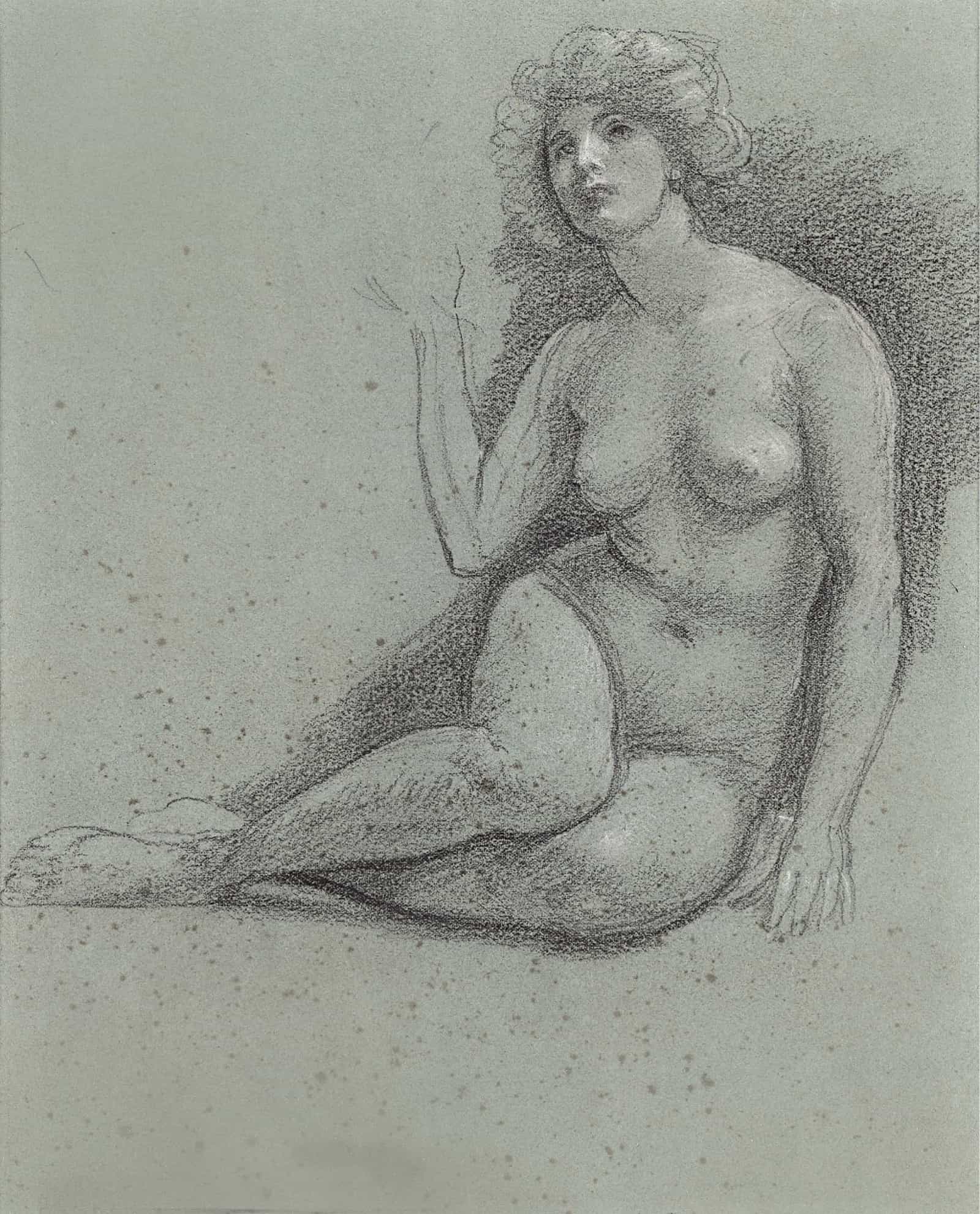Study For At Low Tide by Edward John Poynter