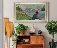 Study For Bathers At Asnieres by Georges Seurat