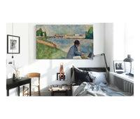 Study For Bathers At Asnieres by Georges Seurat