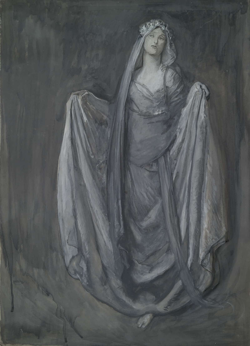 Study For Blanchefleur by Edwin Austin Abbey