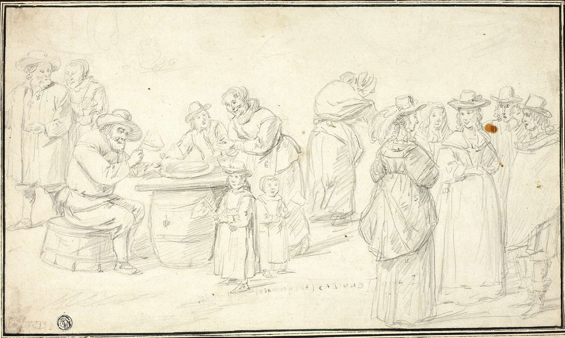 Study For Country Festival Near Antwerp by David Teniers The Younger