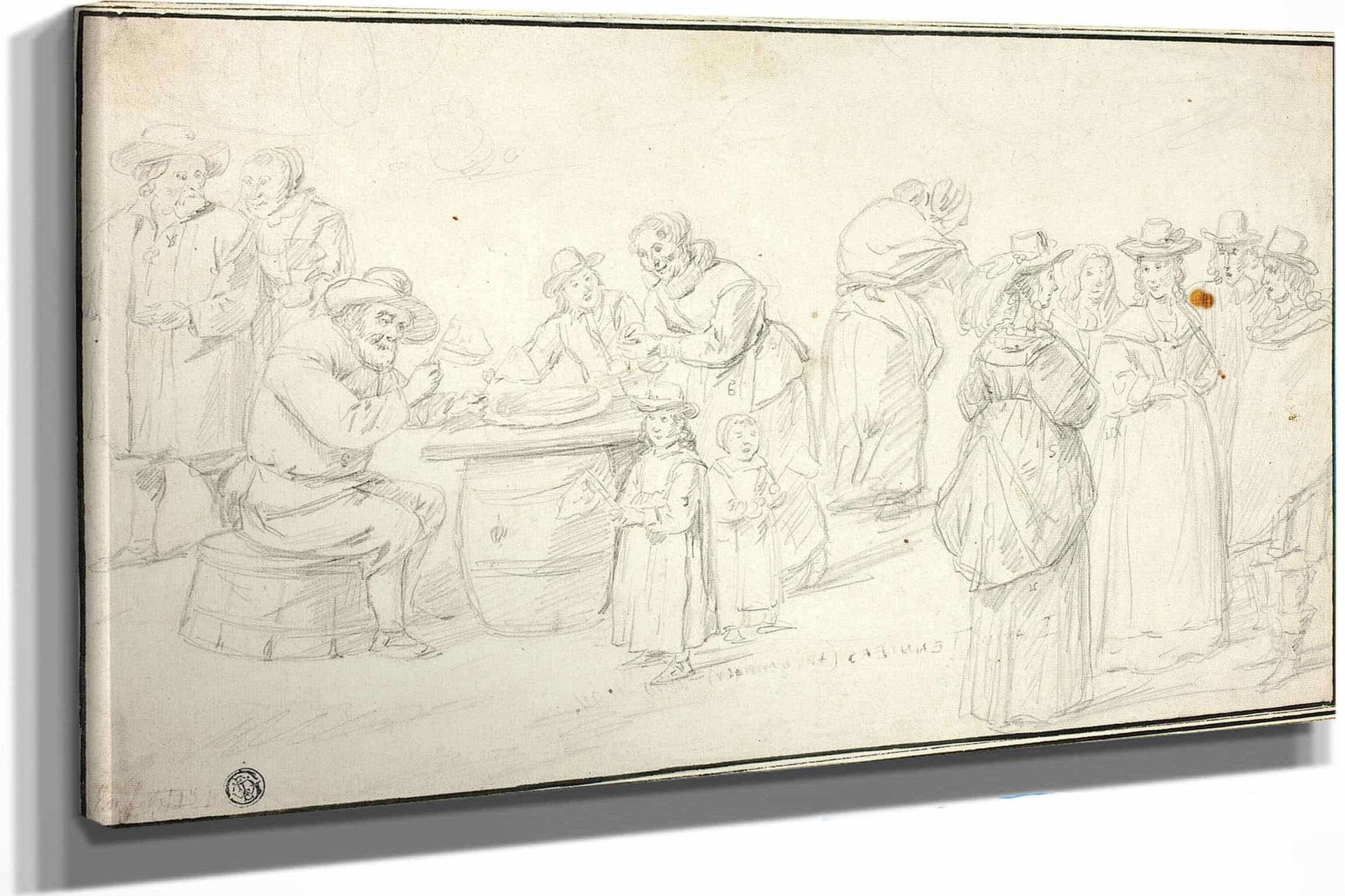 Study For Country Festival Near Antwerp by David Teniers The Younger