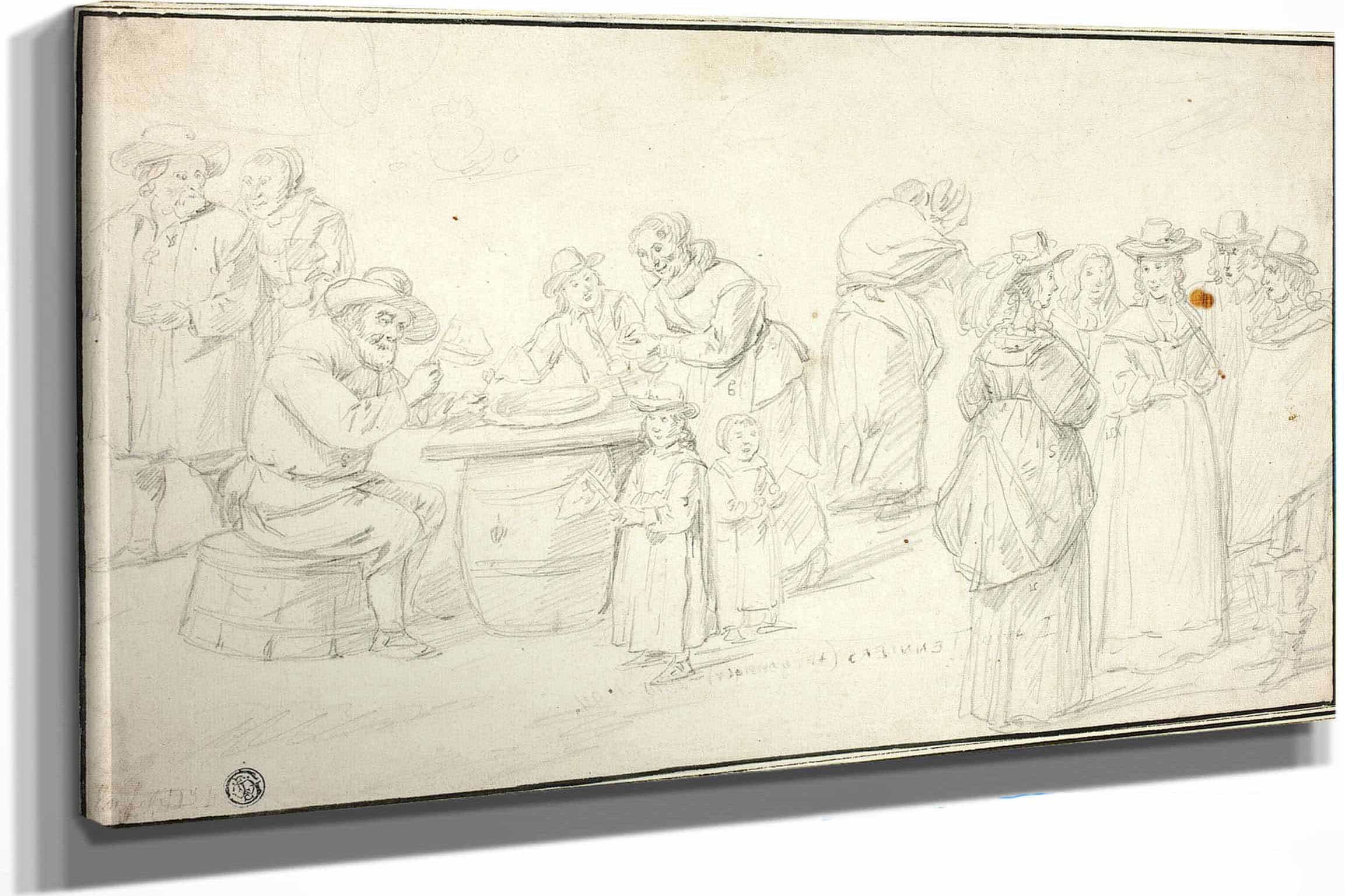 Study For Country Festival Near Antwerp by David Teniers The Younger