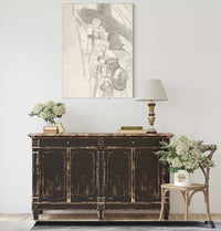 Study For Crusaders Sighting Jerusalem by Edwin Austin Abbey