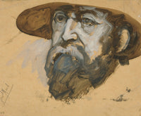 Study For General Meade by Edwin Austin Abbey