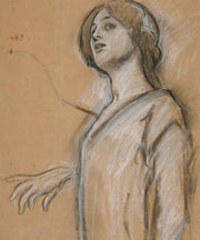 Study For Isabella The Catholic Oil Painting by Edwin Austin Abbey