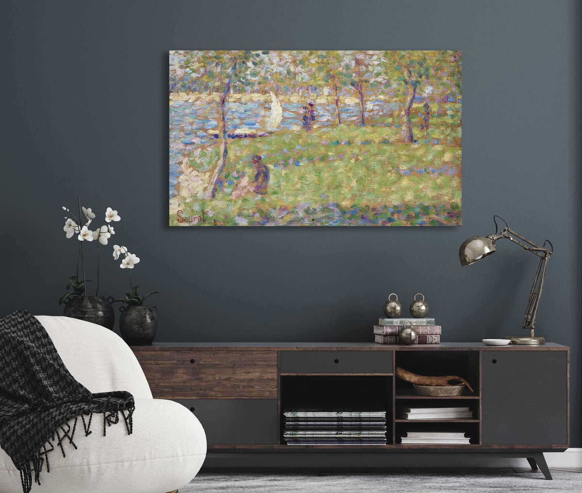 Study For La Grande Jatte by Georges Seurat