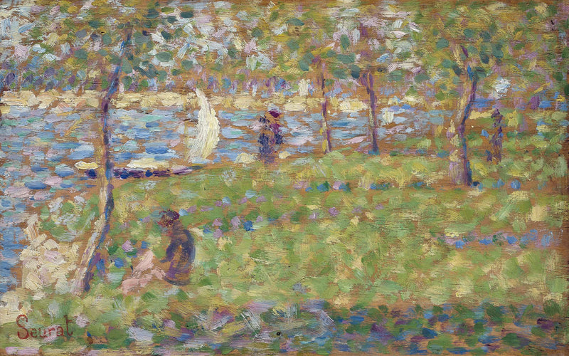 Study For La Grande Jatte by Georges Seurat