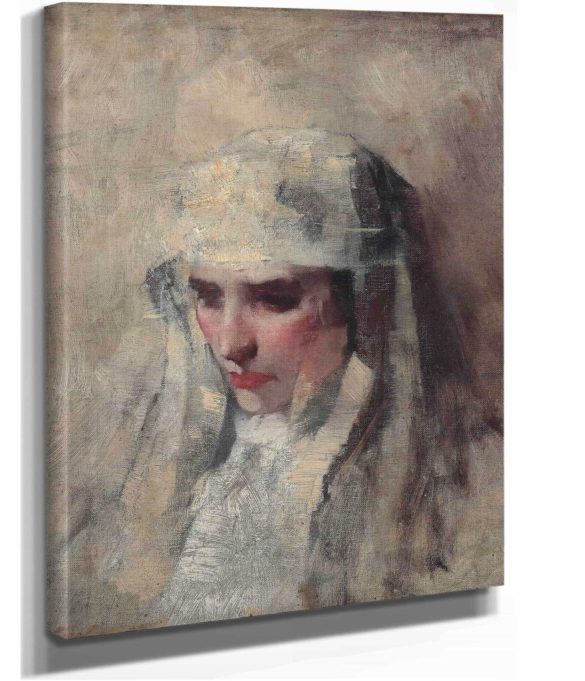 Study For Madonna And Child by James Jebusa Shannon