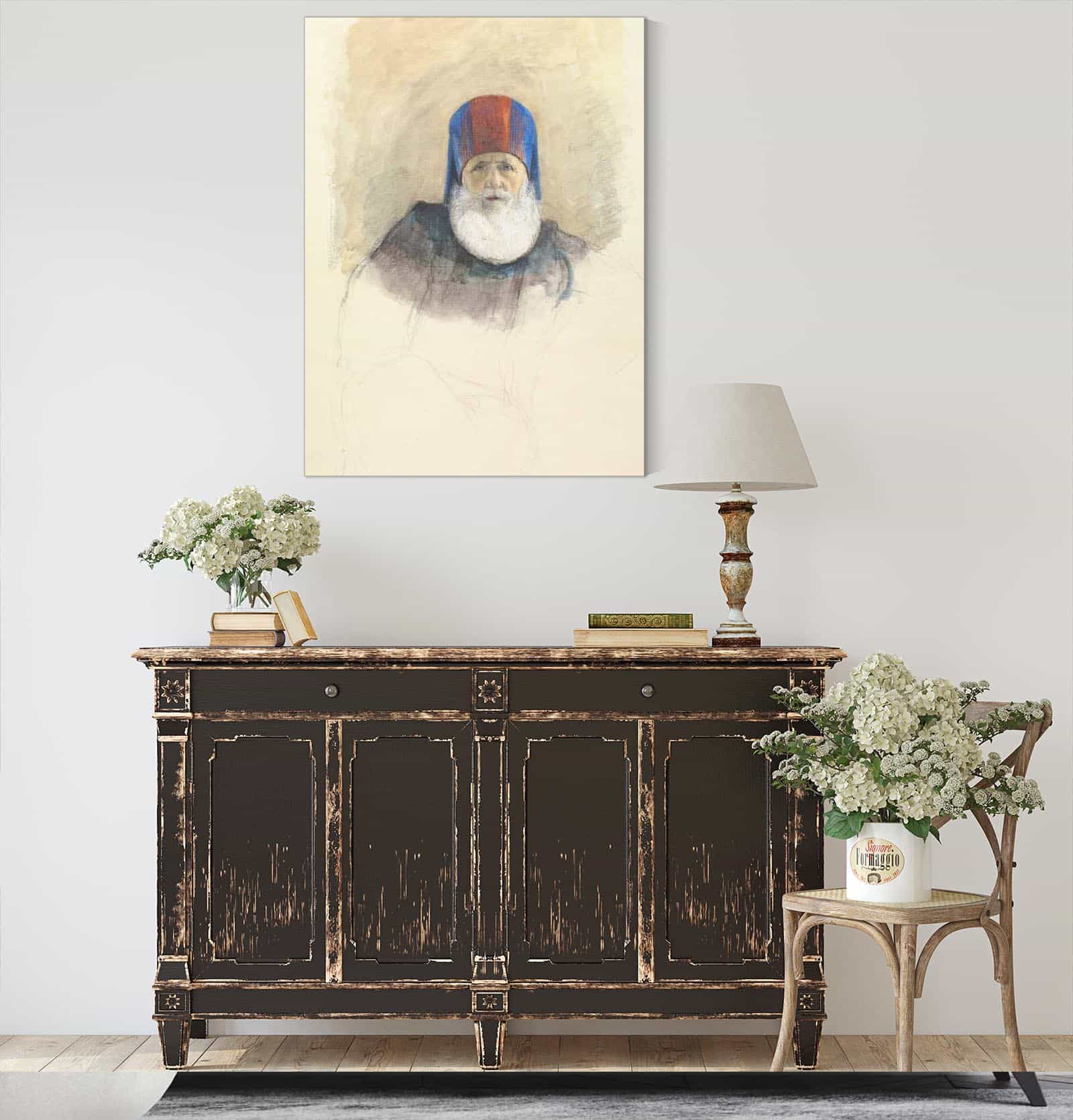 Study For Mehmet Ali Pasha by John Frederick Lewis