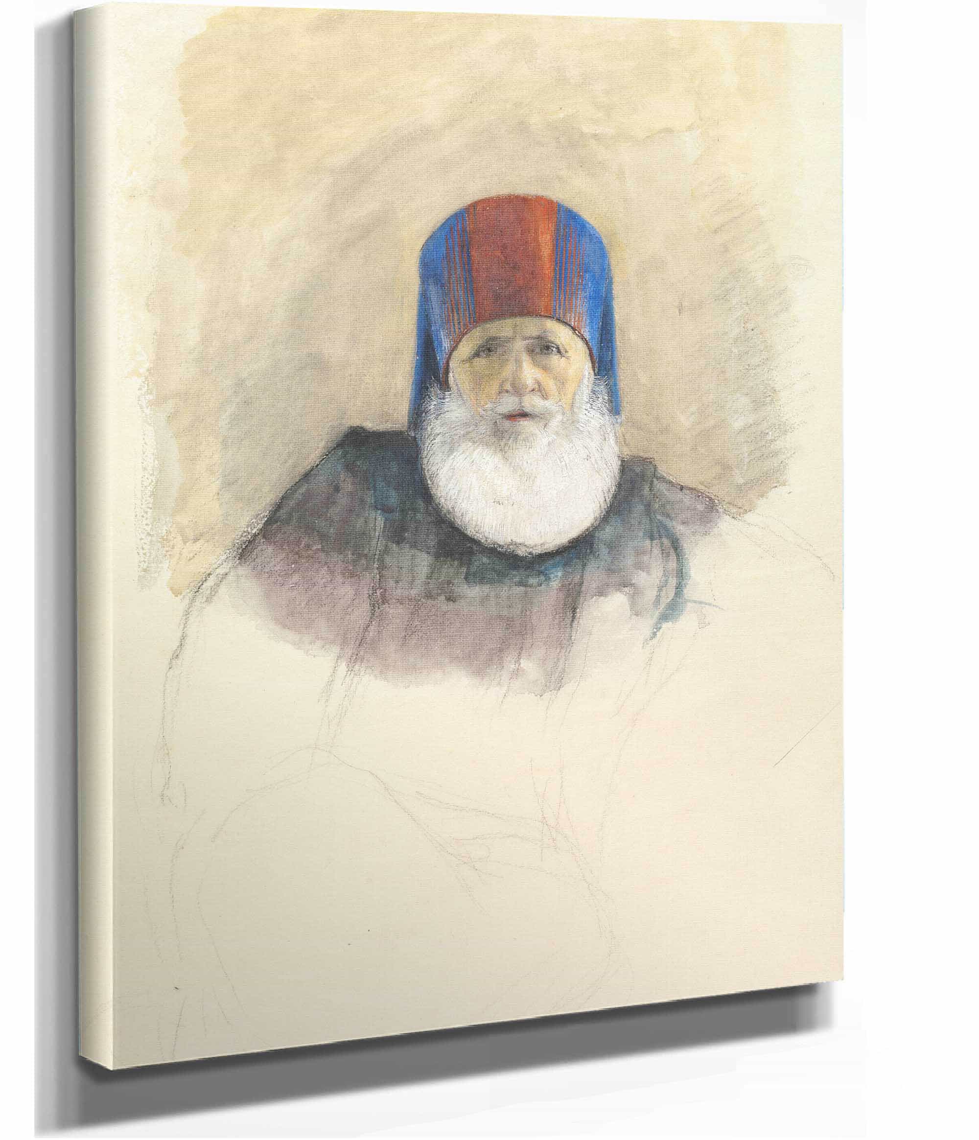 Study For Mehmet Ali Pasha by John Frederick Lewis