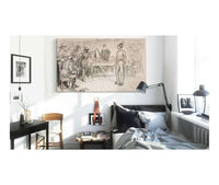 Study For Miles Standishs Challenge by Edwin Austin Abbey