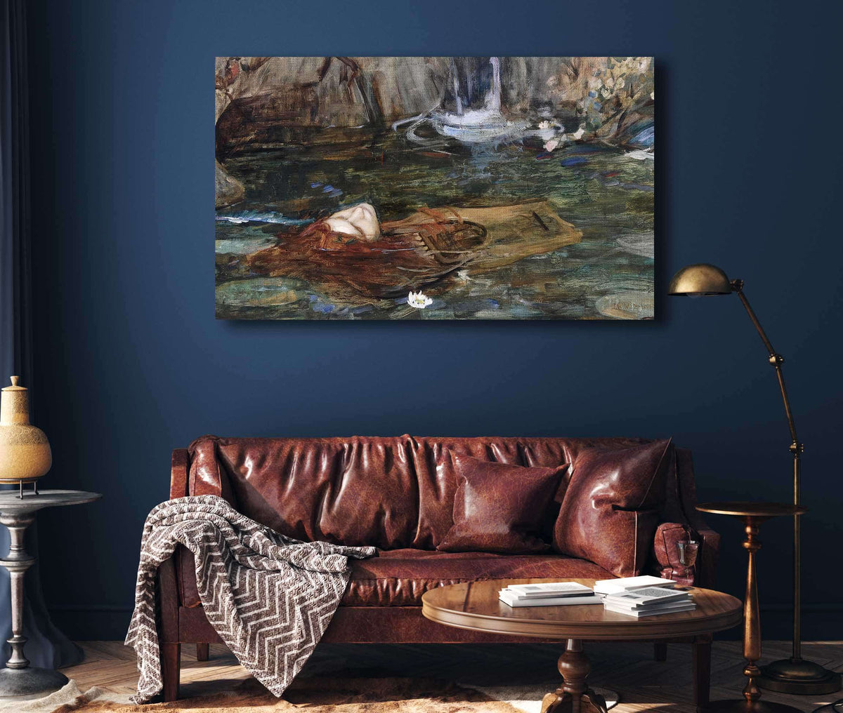 Study For Nymphs Finding The Head Of Orpheus by John William Waterhouse