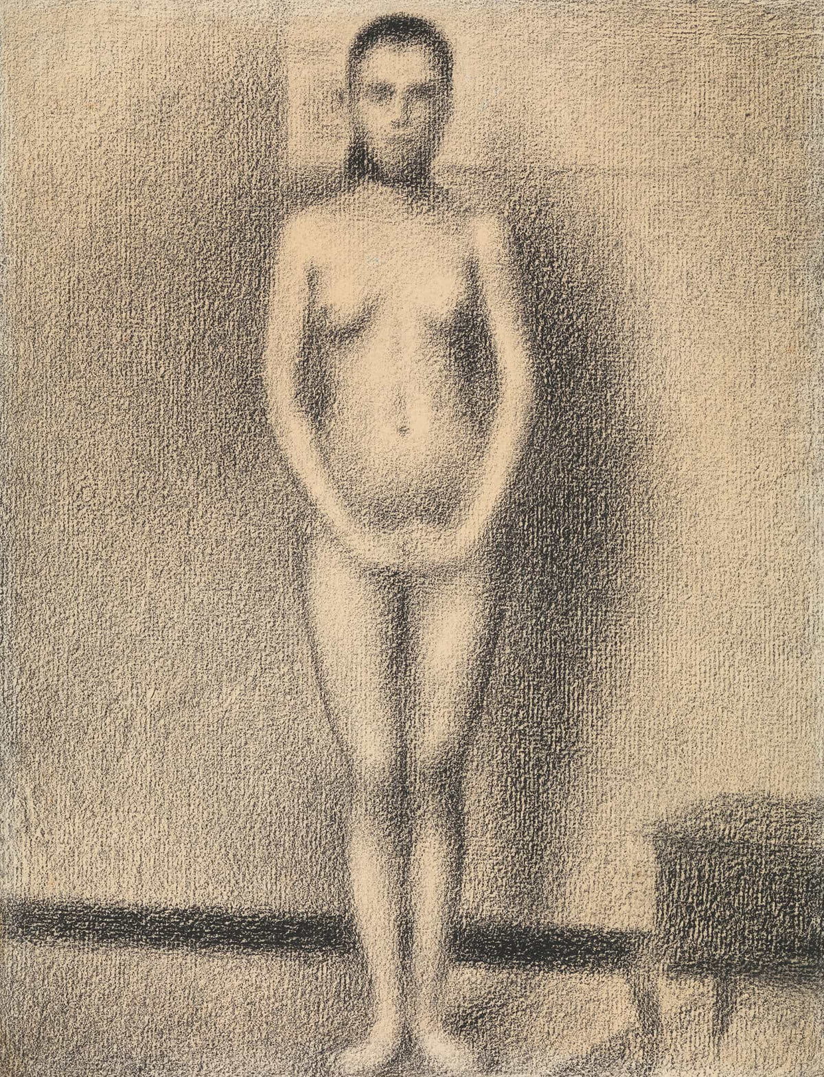Study For Poseuses by Georges Seurat