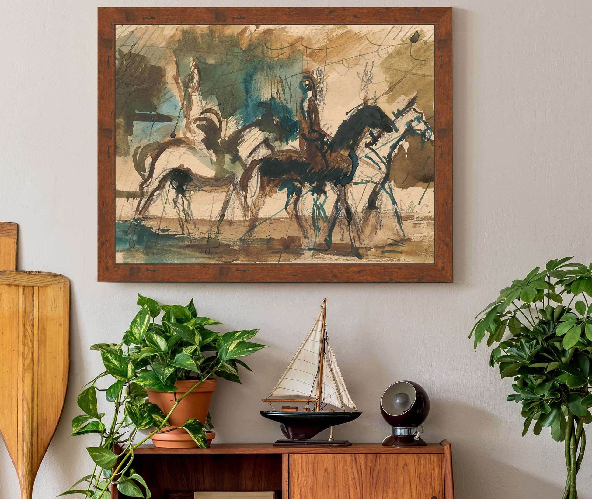 Study For Riders by Cyprian Majernik