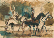 Study For Riders by Cyprian Majernik
