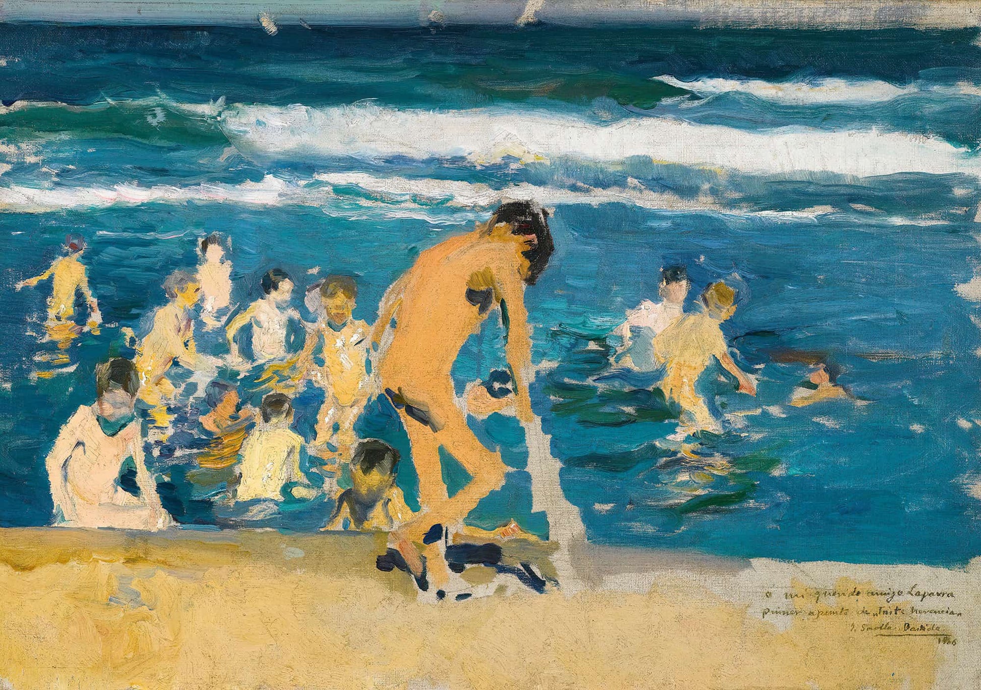 Study For Sad Inheritance by Joaquin Sorolla