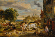 Study For Sides All The Bunch Of Grapes Tavern Kensington by James Ward