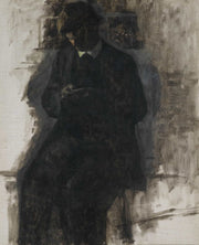 Study For The Coin Collector by Vilhelm Hammershoi