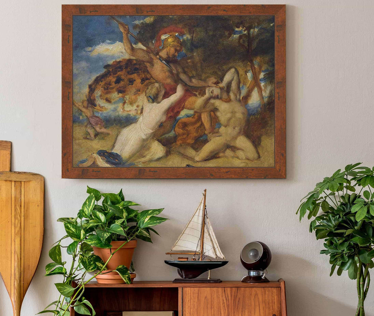 Study For The Combatwoman Pleading For The Vanquished by William Etty