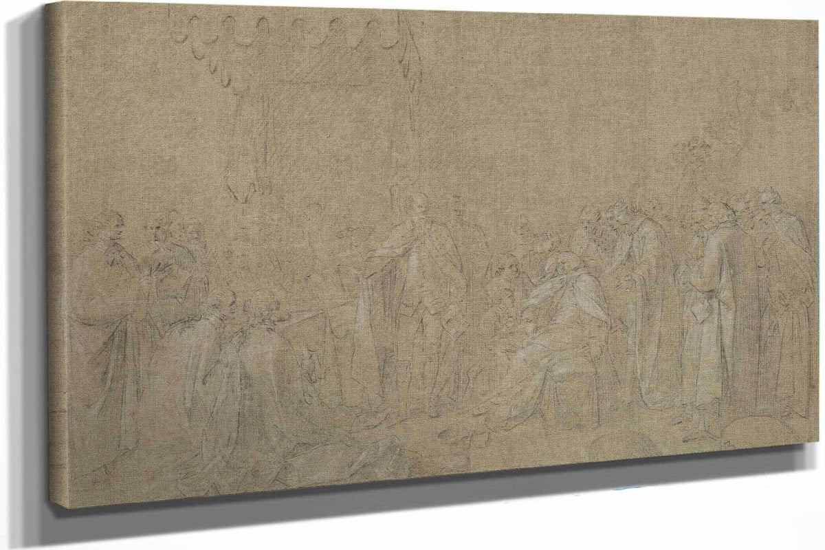 Study For The Death Of The Earl Of Chatham by John Singleton Copley