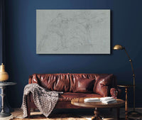 Study For The Defeat Of The Floating Batteries At Gibraltar  by John Singleton Copley