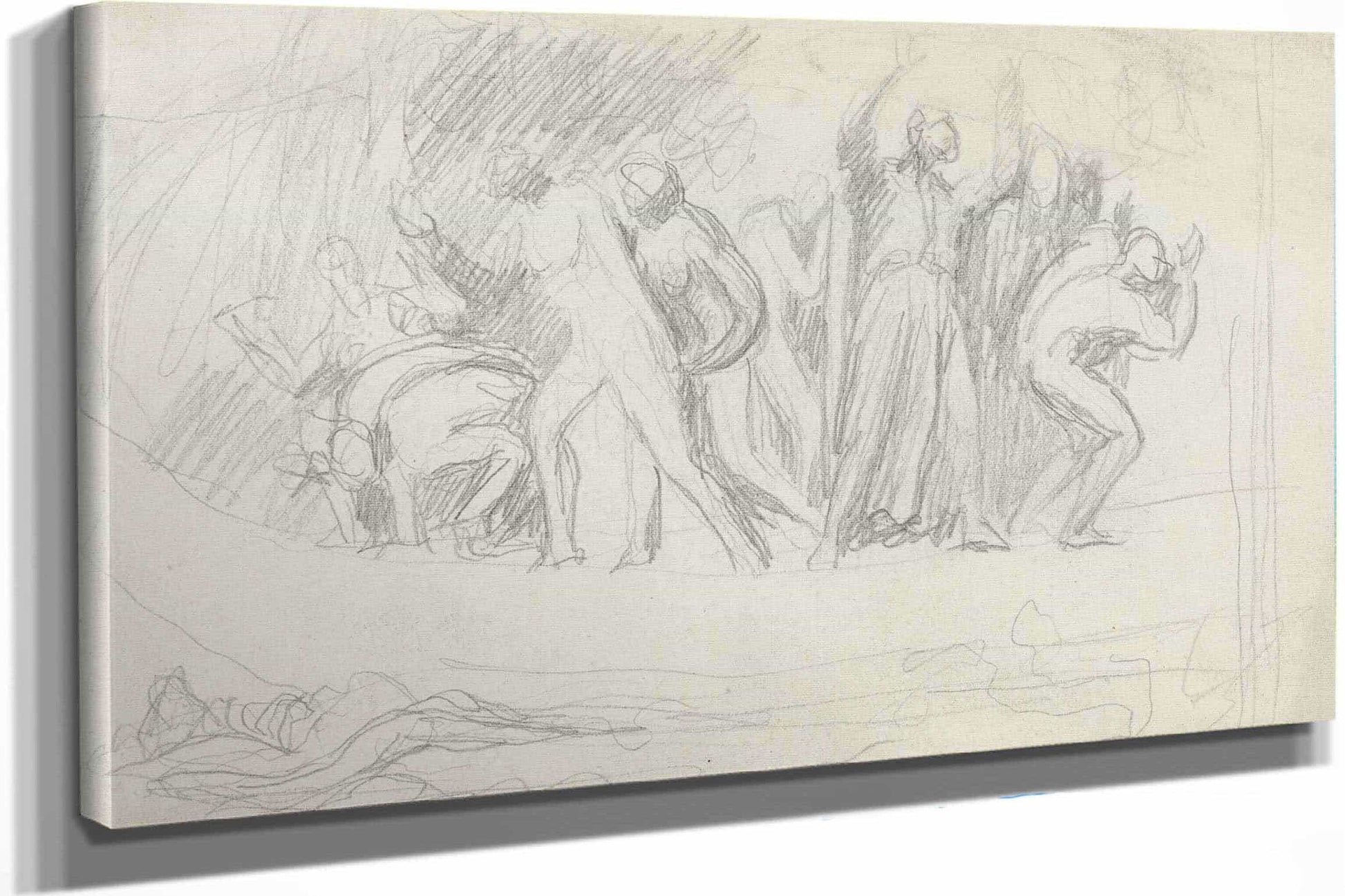 Study For The Deluge S by George Romney
