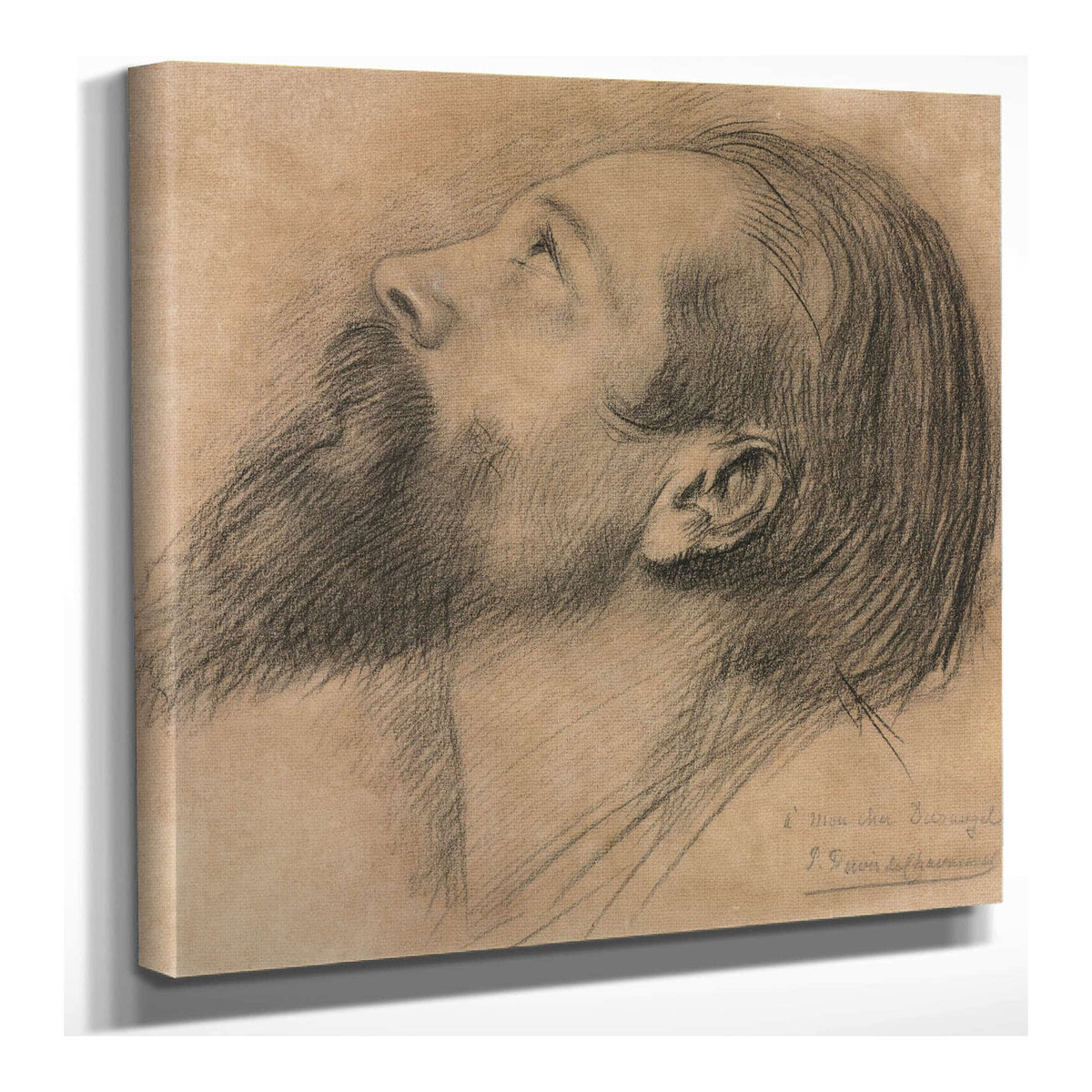 Study For The Frieze Of Sainte Genevieve by Pierre Puvis De Chavannes