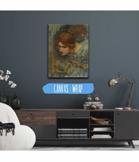 Study For The Head Of Venus In The Awakening Of Adonis by John William Waterhouse