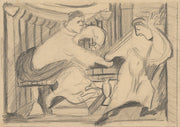 Study For The Painting Seduction by Cyprian Majernik