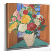 Study For The Painting Spanish Motif Flowery Still Life On The Back by Cyprian Majernik