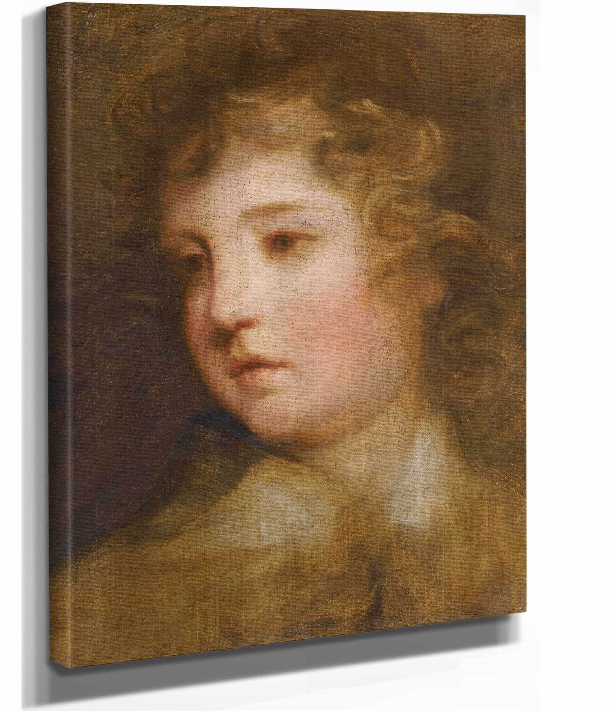 Study For The Portrait Of Lord George Seymour Conway by Sir Joshua Reynolds